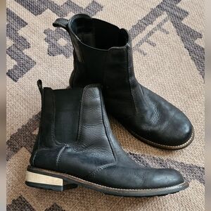 Kodiak Alma Chelsea Boot Black Leather Womens Size 8